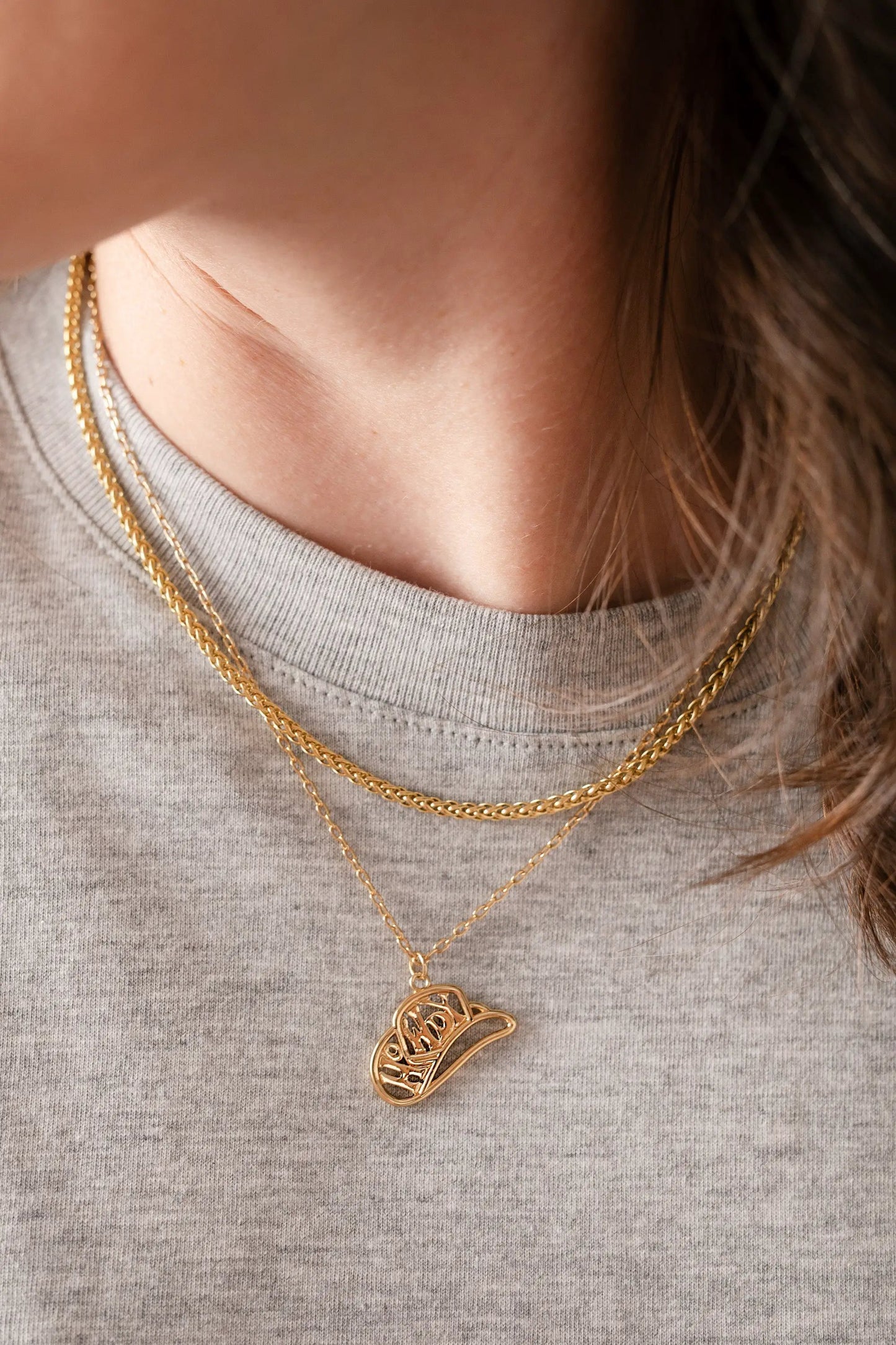 Wheat Chain Charm & Layering Necklace gold-tone chains with crown pendant by ALEX AND ANI on Tampa Home & Garden Store