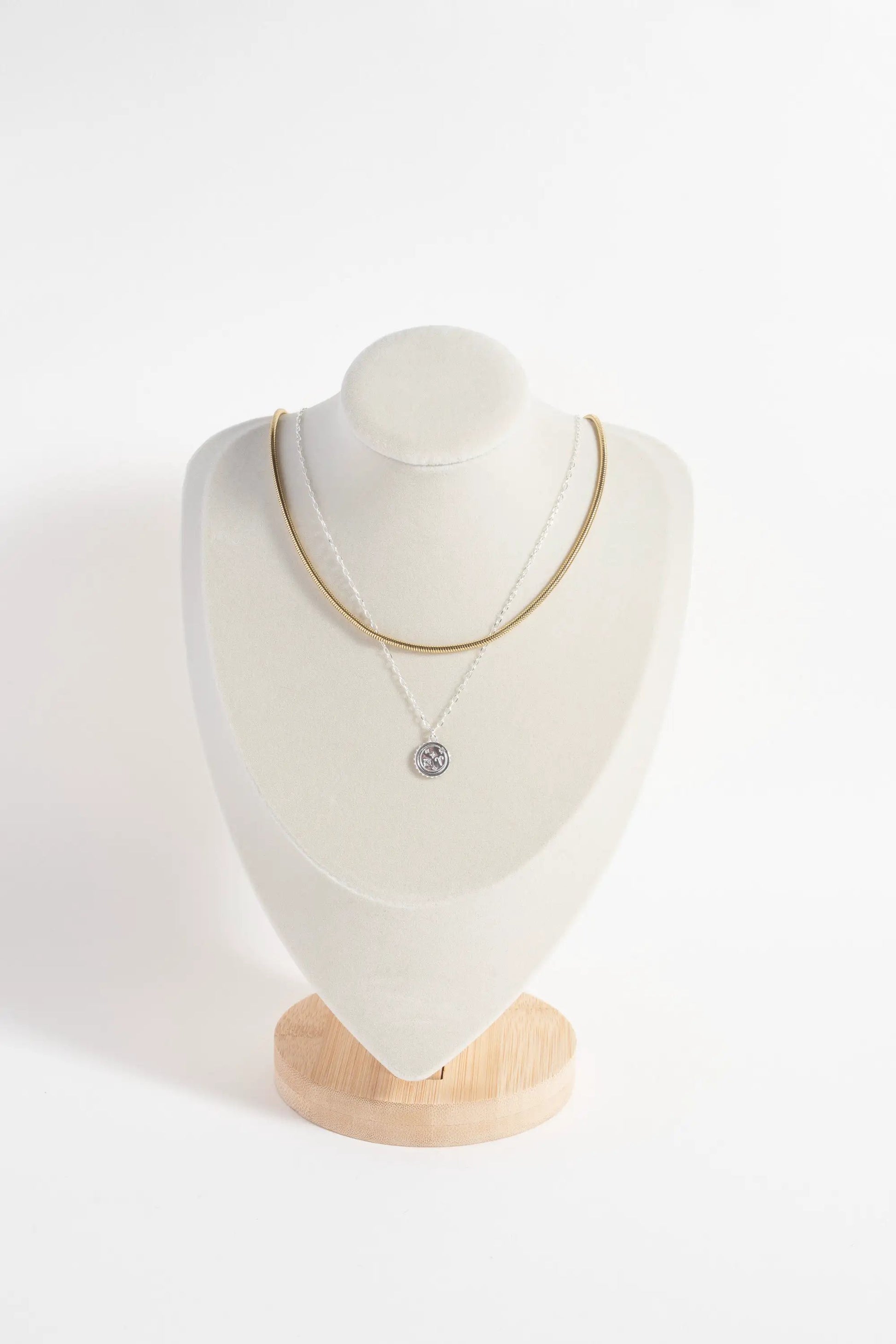 Aries Zodiac Precious Necklace two necklaces: gold-tone and silver-tone chains by ALEX AND ANI on Tampa Home & Garden Store