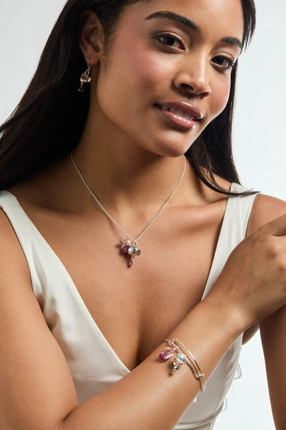 Spill the Tea Cup and Tea Bag Charm Bangle