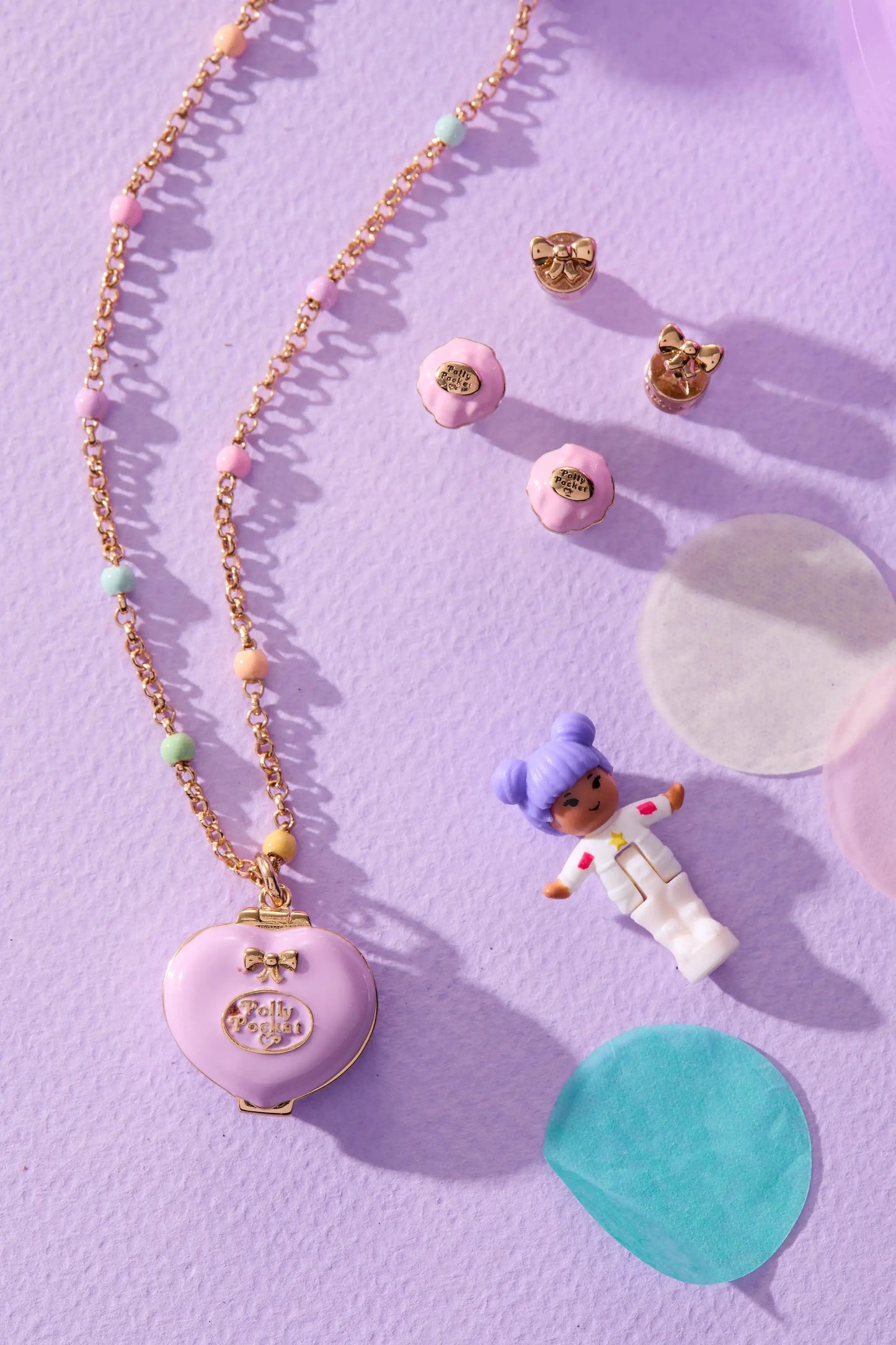Polly Pocket House Locket Necklace with Charm
