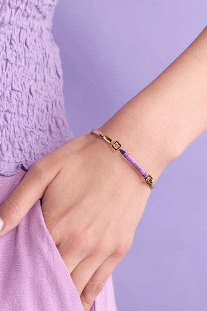 Crayola Royal Purple Crayon Tension Bangle