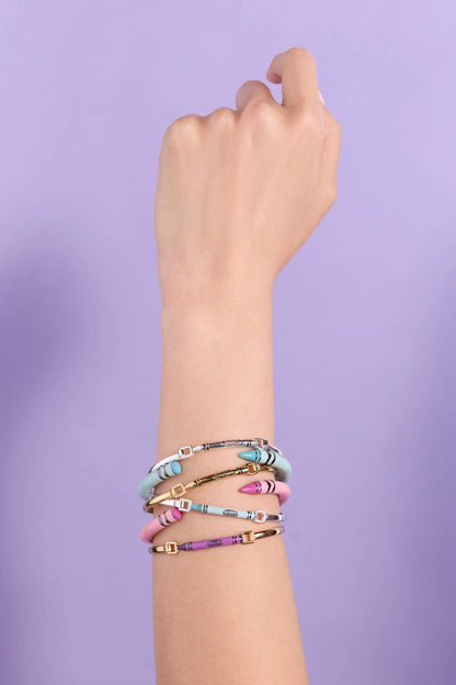 Crayola Royal Purple Crayon Tension Bangle