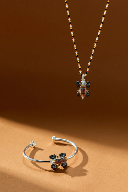 Bracelet Hot Wheels Tiger Shark Monster Truck Moveable Cuff by ALEX AND ANI on beaded chain on Tampa Home & Garden Store