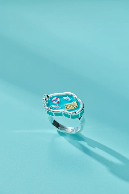 Polly Pocket Limited Edition Pool Party Ring