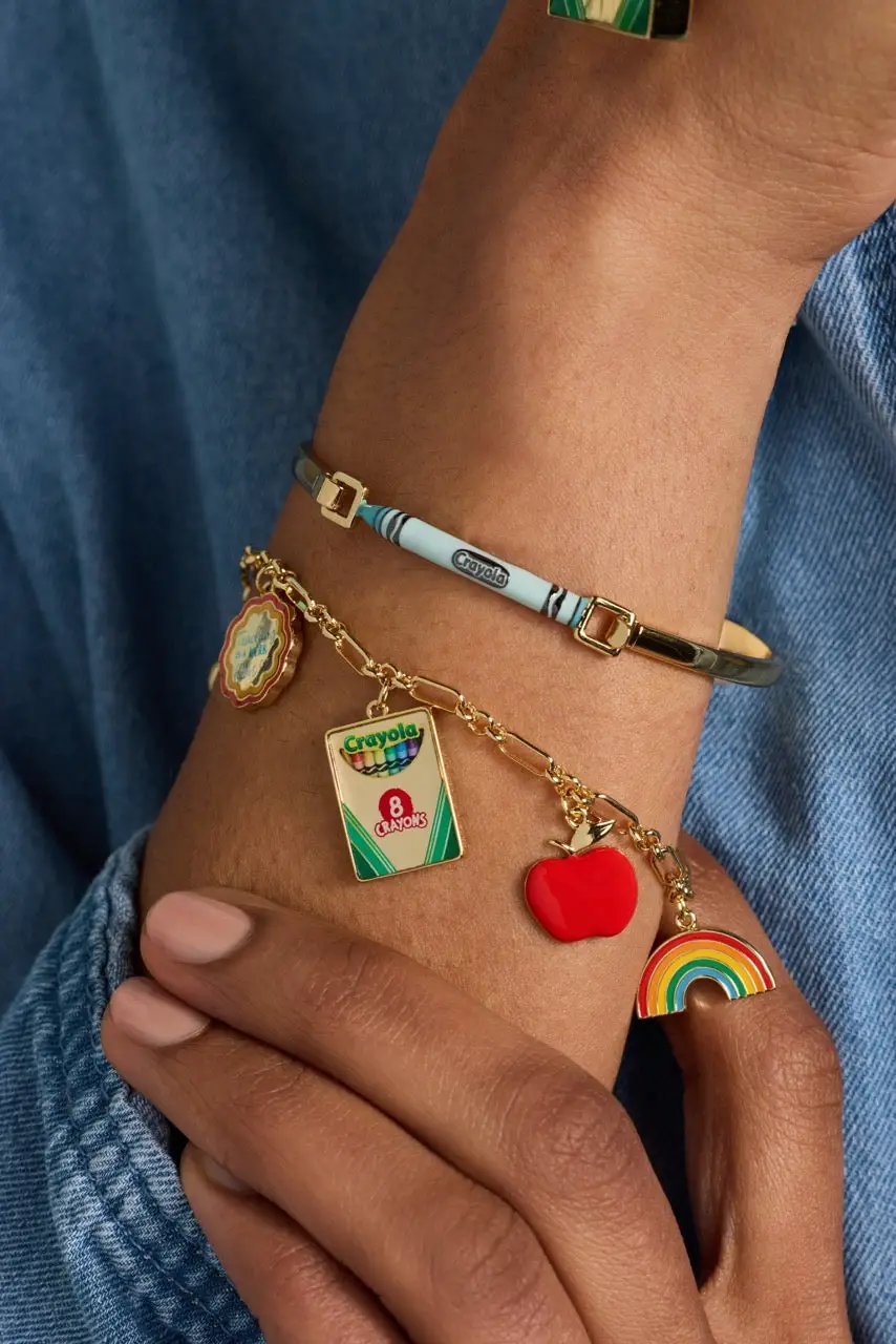 Crayola Teaching Is a Work of Heart Bracelet