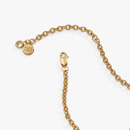 Star of David Heart Bracelet, 14kt gold plated with gemstone charm and ALEX AND ANI disc on Tampa Home & Garden Store