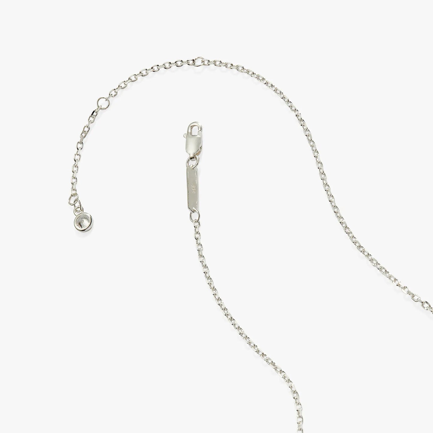 Cross and Heart Necklace Sterling Silver