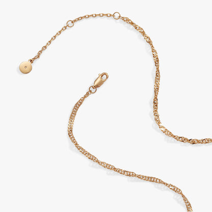 Wings of Protection Charm Necklace by ALEX AND ANI, gold-tone chain with round disk charm on Tampa Home & Garden Store