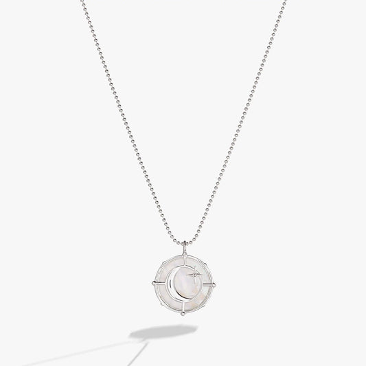 Sagittarius zodiac double-sided charm necklace by Alex and Ani with silver ball-chain pendant on Tampa Home & Garden Store
