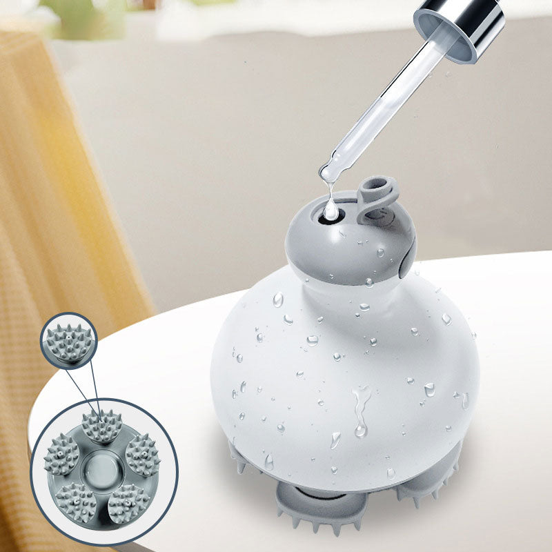 Head Massage Health Care Antistress Relax Body Massagem Deep Tissue Electric Vibrating Head Massager Hair Scalp Massager - Tampa Home & Garden Store