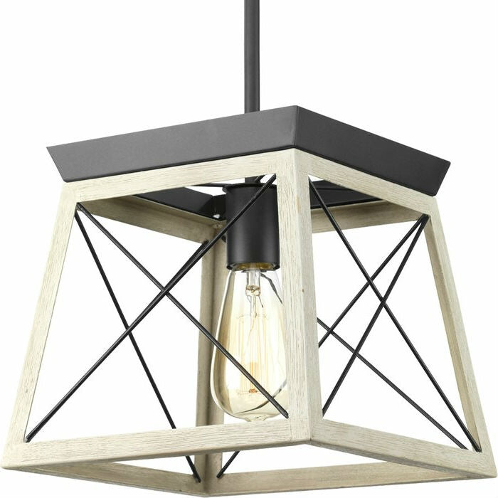 Candelabro geométrico de grafito regulable estilo linterna para granja/casa