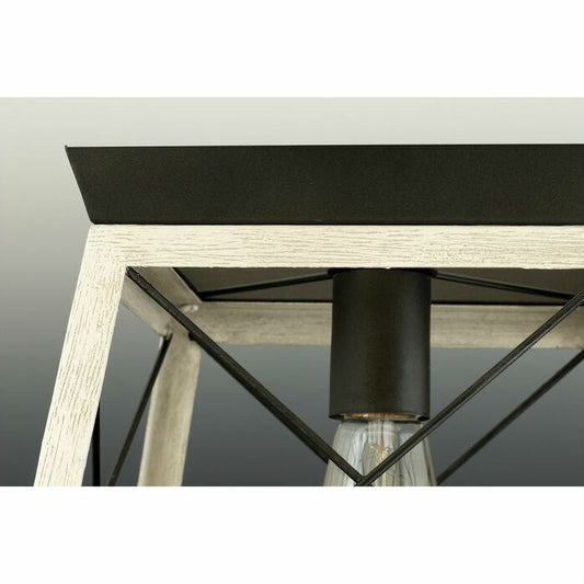 Graphite Dimmable Farm Home Light Lantern Geometric Chandelier - Tampa Home & Garden Store