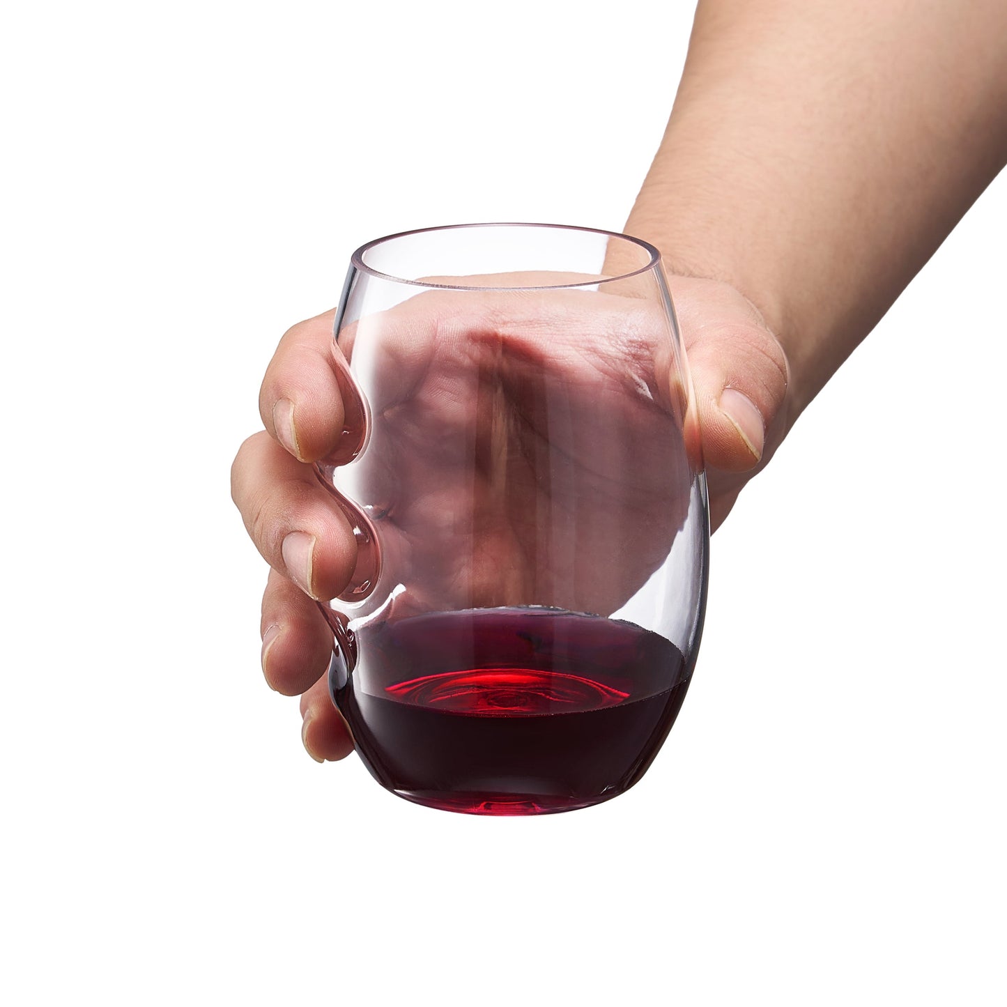 Set of Four Barcelona Stemless Wine Glasses