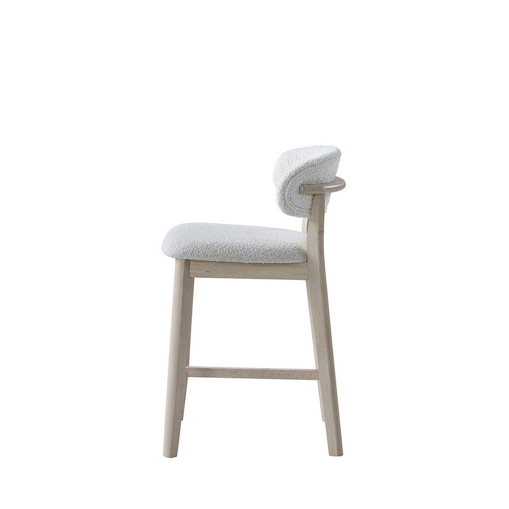 ACTU Counter Stool set by ACTU FURNITURE, 26in upholstered, solid wood frame, mid-century modern on Tampa Home & Garden Store