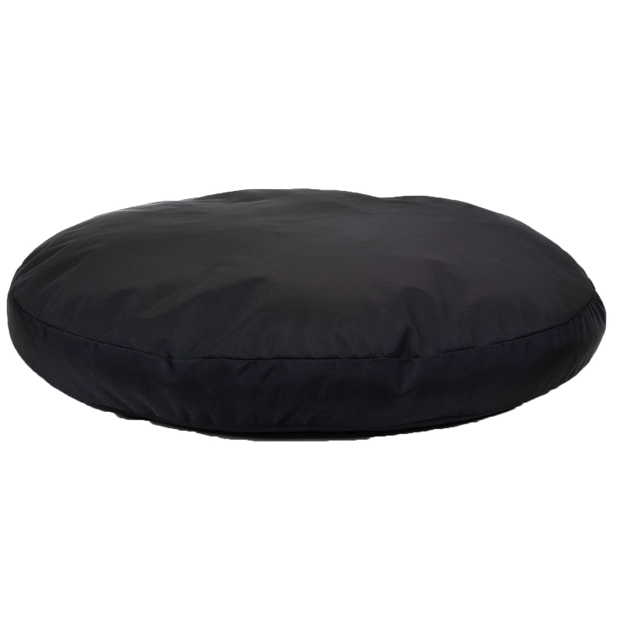 Dog Bed - Round Armor™ round pet bed in black fabric by American Dog on Tampa Home & Garden Store