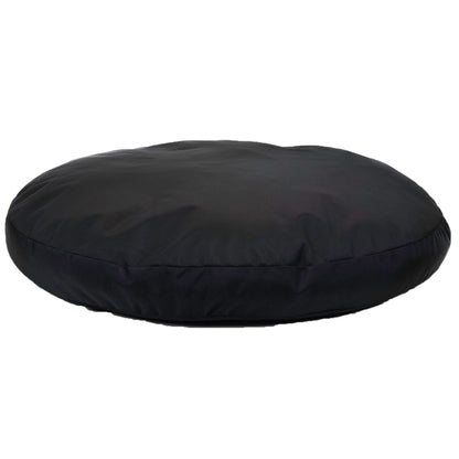 Dog Bed - Round Armor™ round pet bed in black fabric by American Dog on Tampa Home & Garden Store