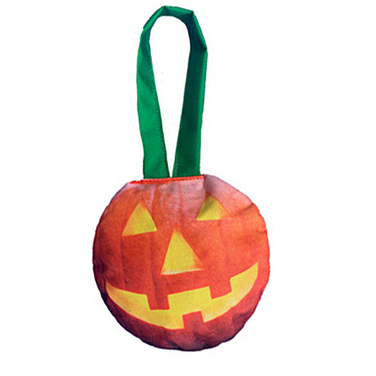 Jack-O-Tug pumpkin dog toy orange with strap by American Dog on Tampa Home & Garden Store