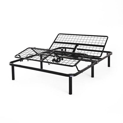 Base de cama ajustable eléctrica con cabecera y piecera, tamaño Queen, con control remoto