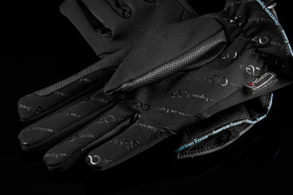 American Equus WinterTec Signature Performance Riding Gloves, black equestrian gloves with textured grip on Tampa Home & Garden Store