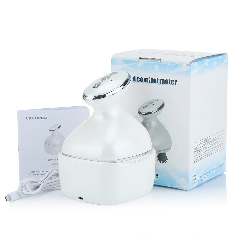 Head Massager 4-Claw Kneading Vibration Rechargeable Waterproof Head Massager Multi-Function - Tampa Home & Garden Store