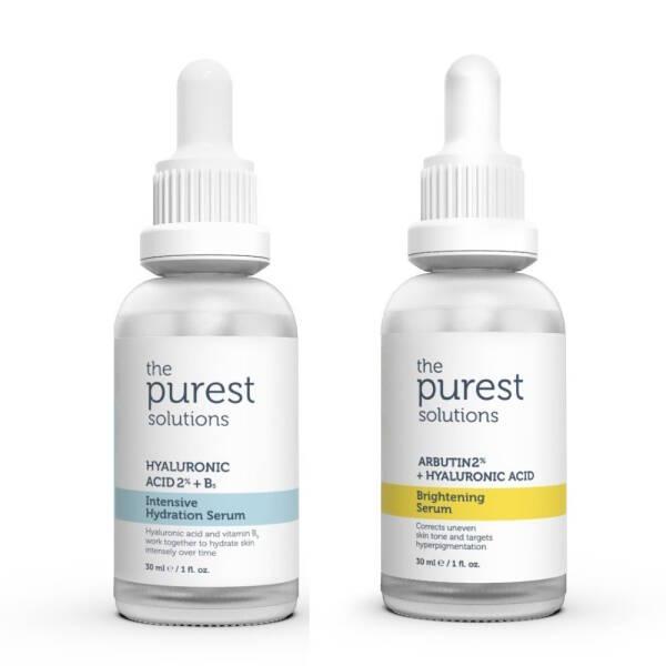 Face serum duo: Hyaluronic Acid 2% + B5 Hydration and Arbutin + Hyaluronic Acid Brightening on Tampa Home & Garden Store