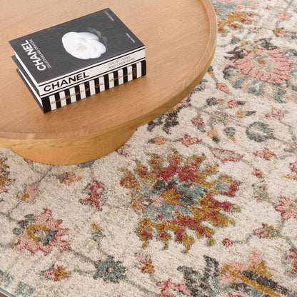 Twilight Floral Area Rug multicolor floral pattern plush pile Boutique Rugs on Tampa Home & Garden Store