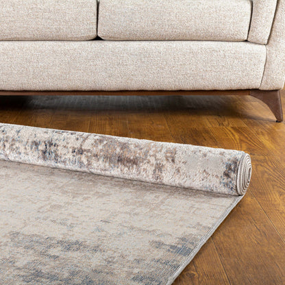 Alcove Abstract Area Rug beige neutral tones by Boutique Rugs on Tampa Home & Garden Store