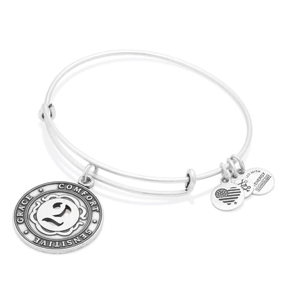 Number 2 Charm Bangle Bracelet for Grace
