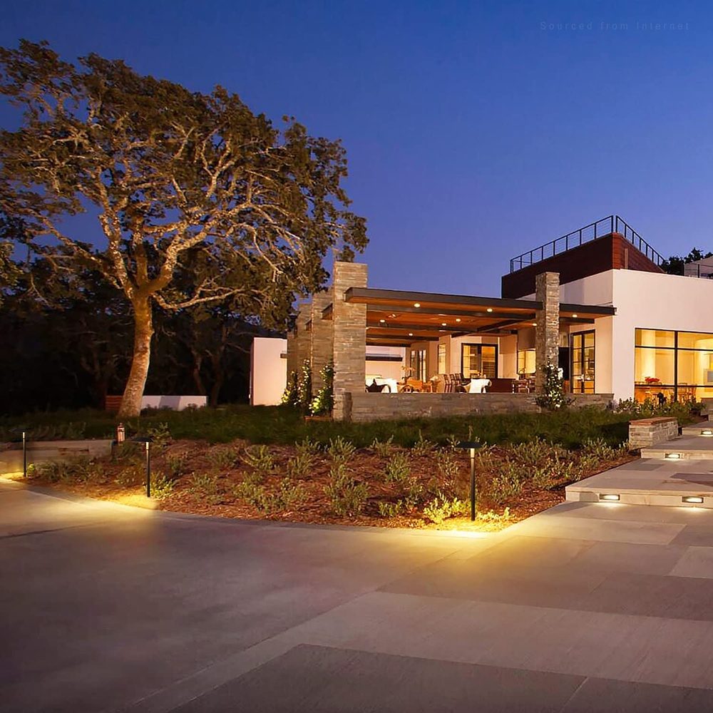 ALP02 6-Pack 5W Low Voltage 12V LED Cast Aluminum Landscape Pathway Lights Package - Tampa Home & Garden Store