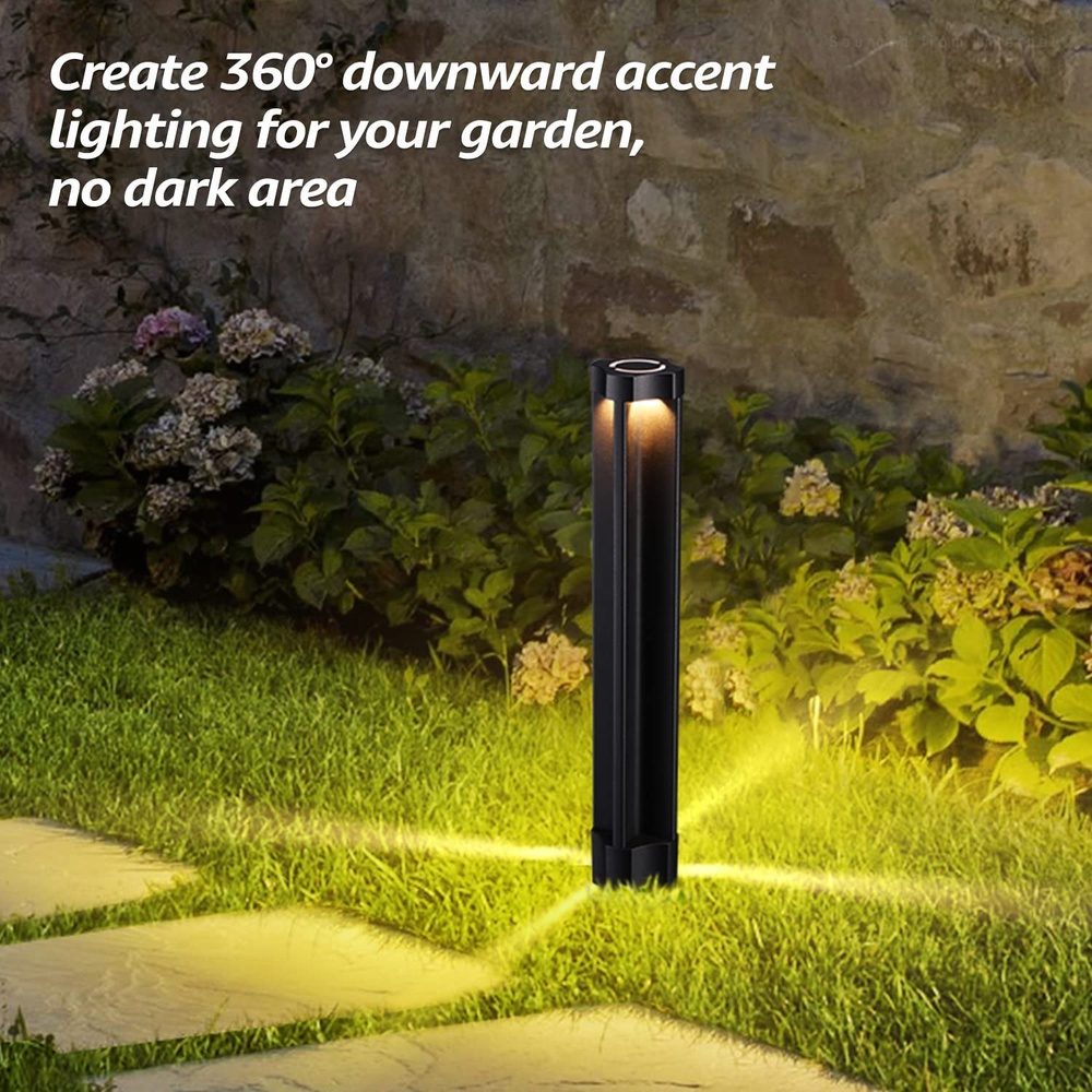 ALP14 6-Pack 4W LED 12V Low Voltage Pathway Lighting Package, AC/DC Landscape Driveway Lights - Tampa soil911.com