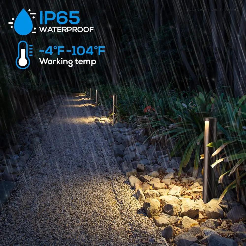 ALP16 12-Pack 5W LED Landscape Pathway Light Package, 12V Low Voltage Side Lit Path Lights - Tampa Home & Garden Store