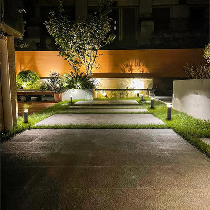ALP51 8-Pack LED Landscape Pathway Lights Package, 2700K 2W Low Voltage 12V AC Bronze Bollard Outdoor Landscape Lighting - Tampa soil911.com