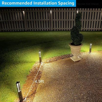 ALP53 12-Pack Low Voltage Pathway Lights Package Cast Aluminum, 3W 12V AC/DC LED Walkway Lighting - Tampa soil911.com