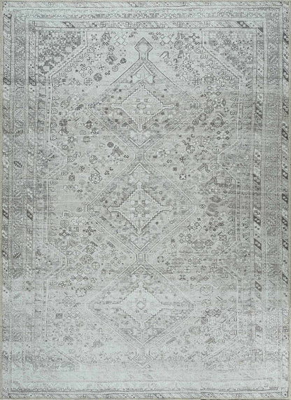 Barny Sage flat pile washable rug Boutique Rugs distressed sage-gray oriental motif on Tampa Home & Garden Store