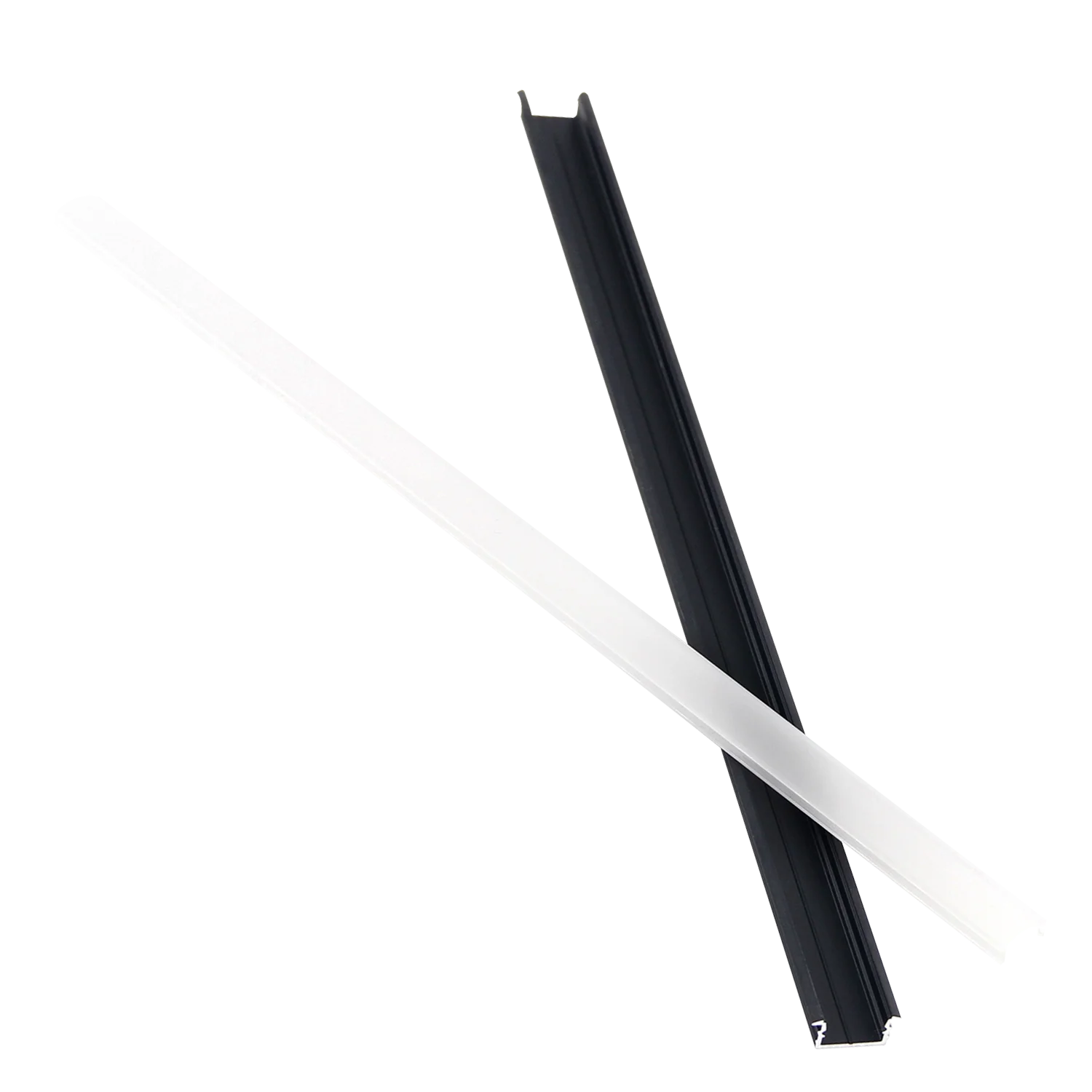 AP44M Rectangular 8 ft Aluminum Channel 10 Pack LED Strip Light Cover End Caps - Tampa Home & Garden Store