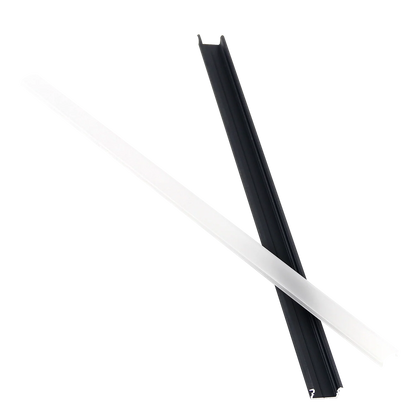 AP44M Rectangular 8 ft Aluminum Channel 10 Pack LED Strip Light Cover End Caps - Tampa Home & Garden Store