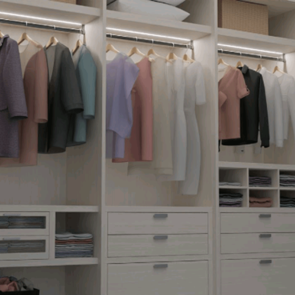 AP44M Rectangular 8 ft Aluminum Channel 10 Pack LED Strip Light Cover End Caps - Tampa Home & Garden Store