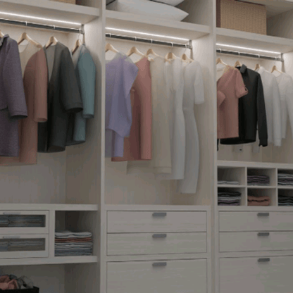 AP44M Rectangular 8 ft Aluminum Channel 10 Pack LED Strip Light Cover End Caps - Tampa Home & Garden Store