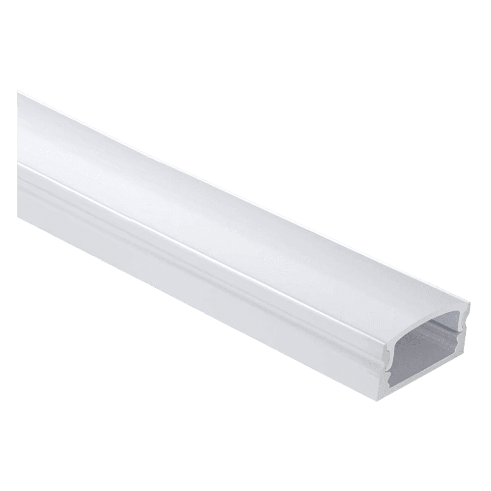 AP46M Rectangular Rail 8 ft Aluminum Channel 10 Pack LED Strip Light Cover End Caps - Tampa soil911.com