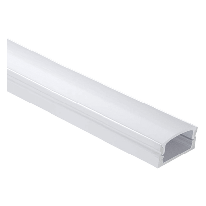 AP46M Rectangular Rail 8 ft Aluminum Channel 10 Pack LED Strip Light Cover End Caps - Tampa soil911.com