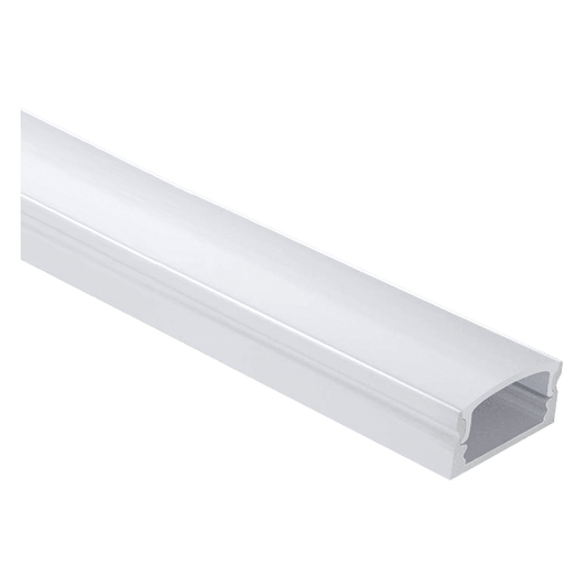 AP46M Rail rectangulaire canal en aluminium de 8 pieds paquet de 10 embouts de couverture de lumière de bande LED