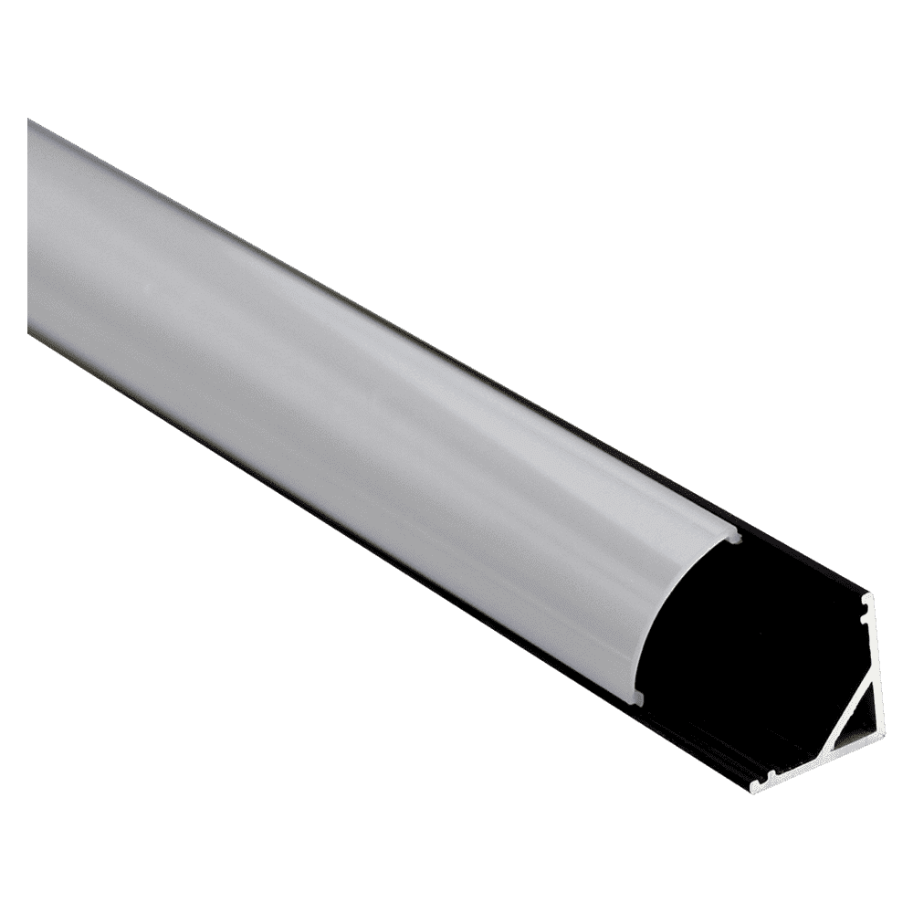 AP59 Corner 8 ft Aluminum Channel 10 Pack LED Strip Light Cover End Caps - Tampa soil911.com