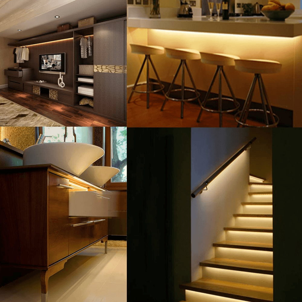 AP59 Corner 8 ft Aluminum Channel 10 Pack LED Strip Light Cover End Caps