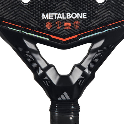 Adidas Metalbone 2026 padel racket black with red accents and throat design on Tampa Home & Garden Store