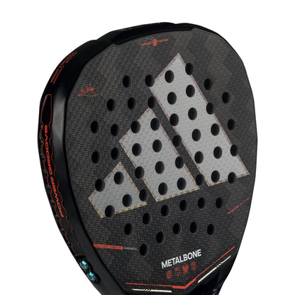 Padel racket Adidas Metalbone 2026 black with perforated face from Racket Central on Tampa Home & Garden Store