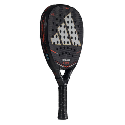 Adidas Metalbone 2026 padel racket with black/red design and perforated face on Tampa Home & Garden Store
