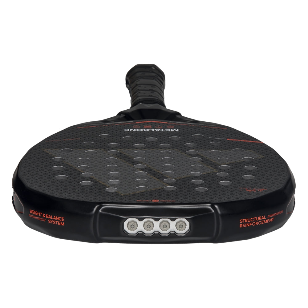 Adidas Padel Racket Metalbone 2026 black padel racket with orange accents by Racket Central on Tampa Home & Garden Store