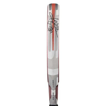 Padel racket Adidas Cross It Light 2026, pink gray autographed design, weight label on Tampa Home & Garden Store