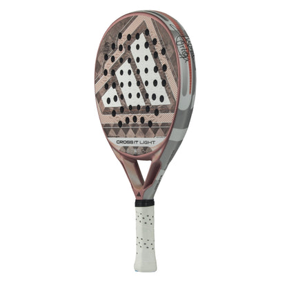Adidas Padel Racket Cross It Light 2026 with pink rose frame and white grip on Tampa Home & Garden Store