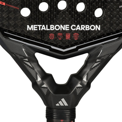 Adidas Padel Racket Metalbone Carbon 2026 black carbon fiber frame with ergonomic handle on Tampa Home & Garden Store